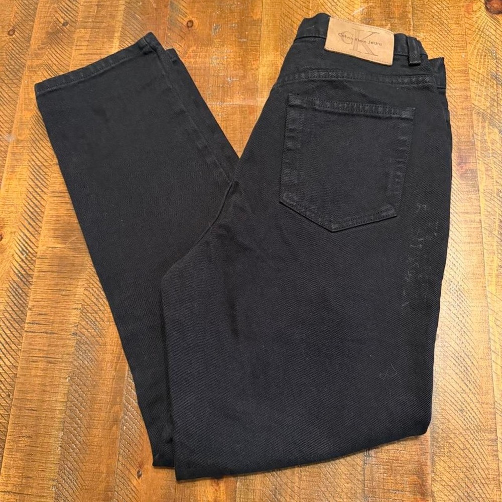 Brand New Women's Slim Fit Black Pants by Calvin Klein Jeans Sz 10  NWOT